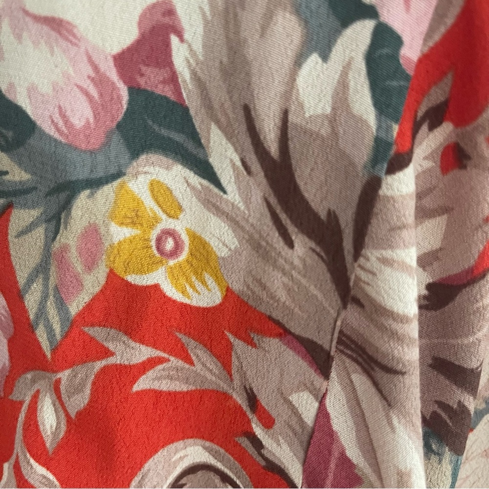 Rollas Delilah Floral Wrap Top In Rococo - Picture 5 of 10
